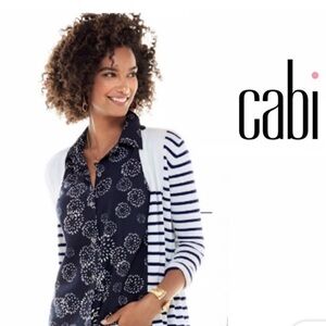 CABi #5215 Dandelion Wishes Top Blouse Small + amazing shape!